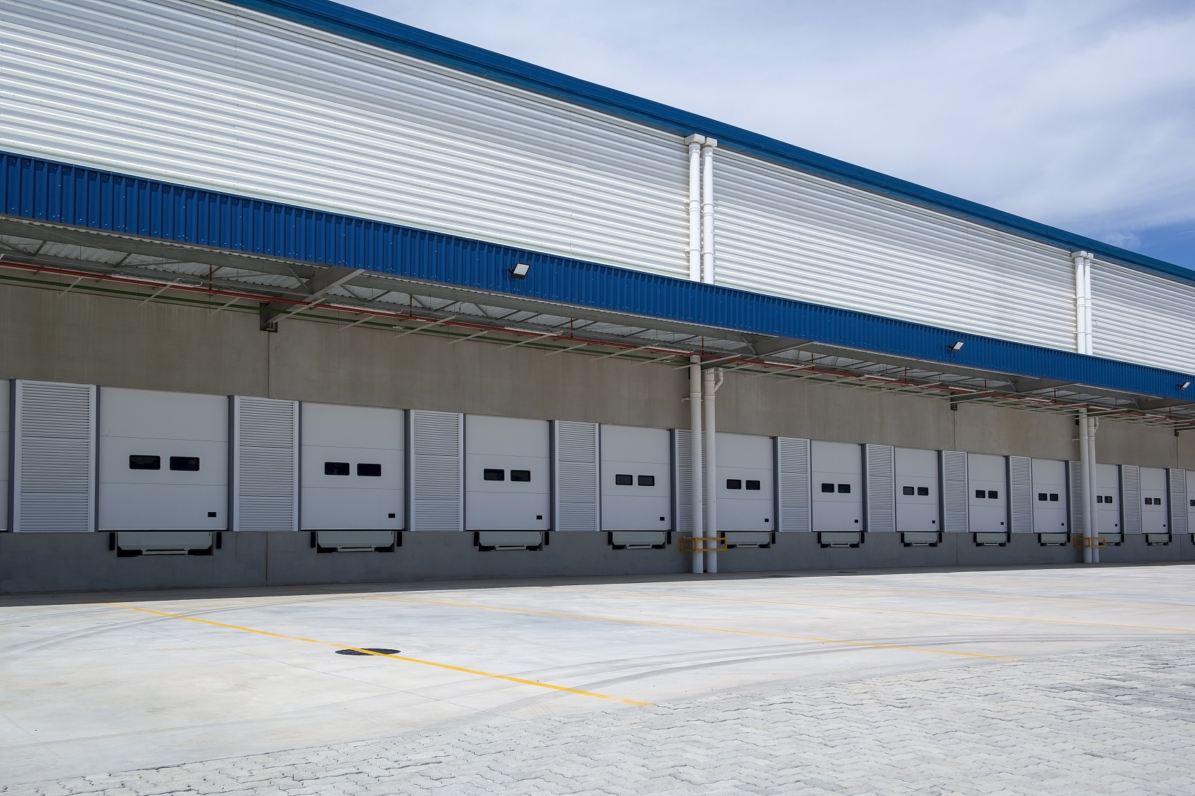 Cold Chain Logistics Hub Loading Docks