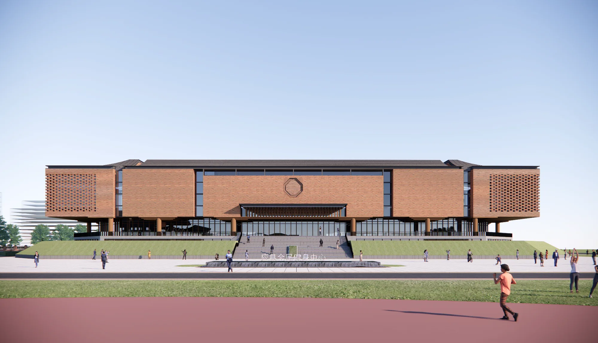 Iconic Steel Structure Public Arena and Cultural Center