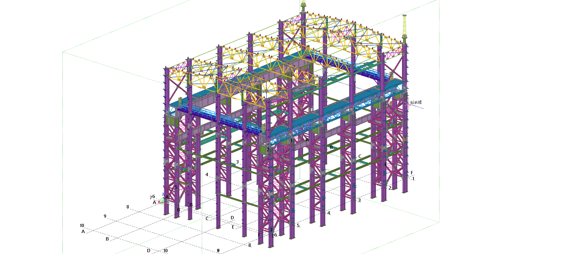 Tekla Structures 3D BIM Modeling and Structural Connection Detailing for Industrial Steel Workshop