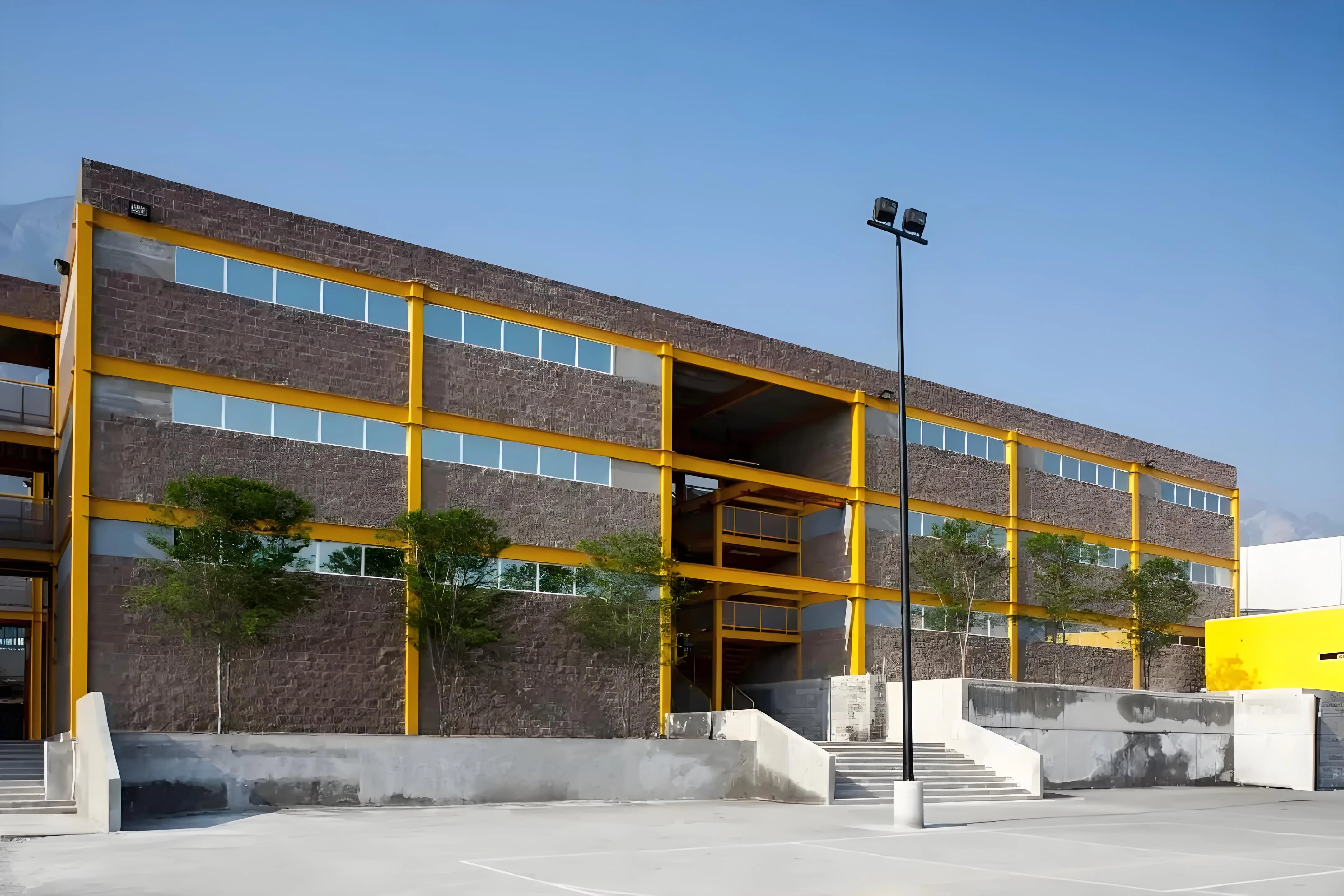 Dunedin School Complex in New Zealand