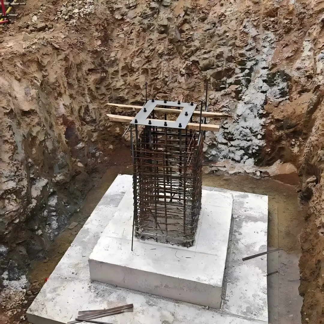 Foundation Anchor Bolt Survey and Leveling