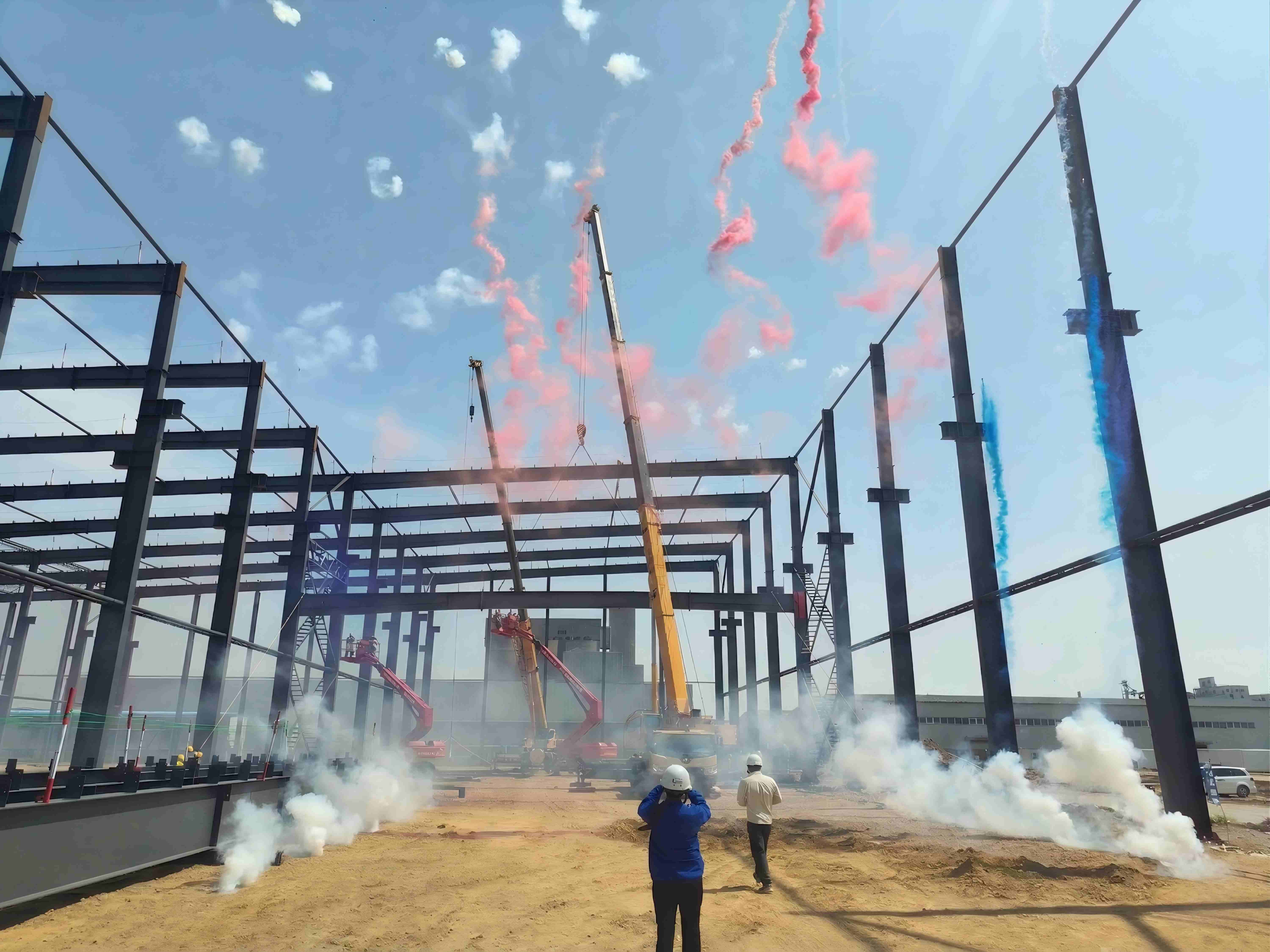 Crane Runway Beam Installation on Portal Frame Column Bracket