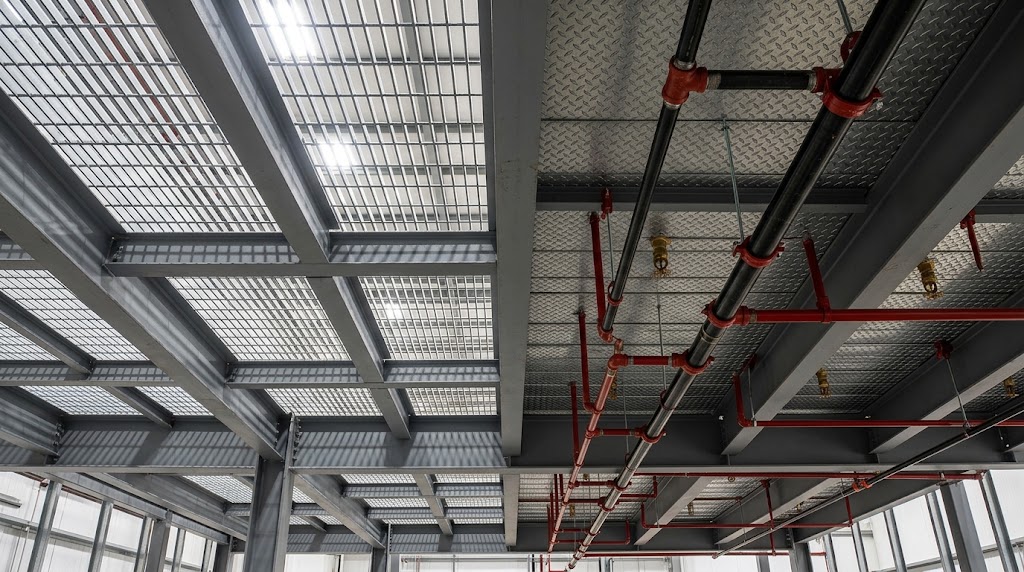 Mezzanine Decking: Steel Plate vs Bar Grating vs Cement Board